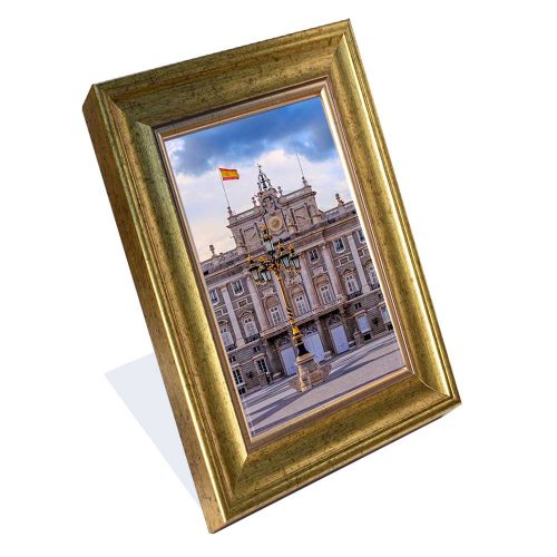 Madrid picture frame gold 10x15 cm 