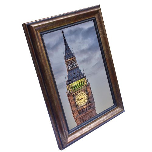 London picture frame antique bronse